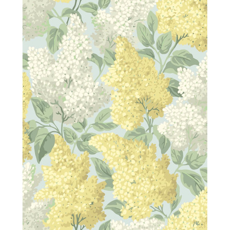 Lilac gul blomstret - tapet - 10x0,52 m - fra Cole & Son