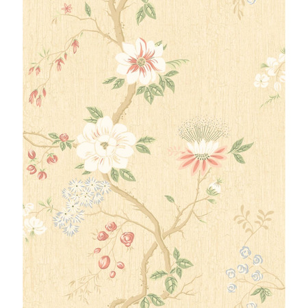 Camellia beige - tapet - 10x0,52 - fra Cole & Son