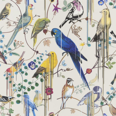 Birds Sinfonia beige - tapet - 10x0,685 m - fra Christian Lacroix