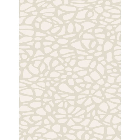 Pebble Pearl beige/sølv - tapet - 10x0,52 m - fra 1838