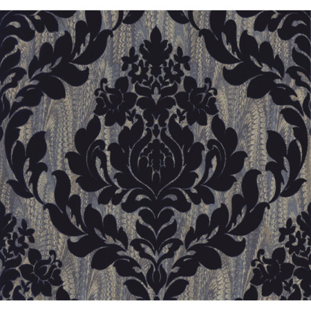 Faversham Navy Blue - tapet - 10,05x0,52 m - fra 1838