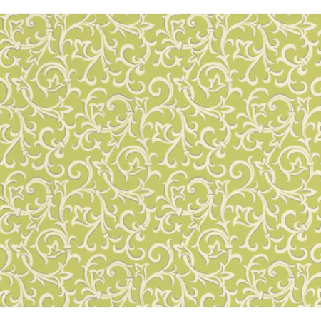 Brodsworth Lime Green - tapet - 10,05x0,52 m - fra 1838