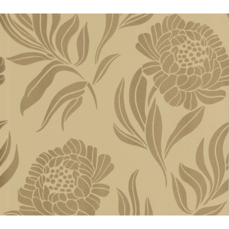 Chatsworth Gold Luxury Floral - tapet - 10,05x0,52 m - fra 1838