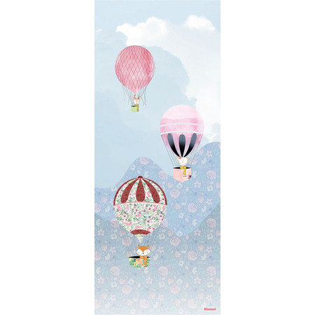 Happy Balloon Panel - fototapet - 250x100 cm - fra Komar