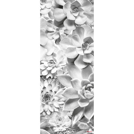 Shades Black and White Panel - fototapet - 250x100 cm - fra Komar