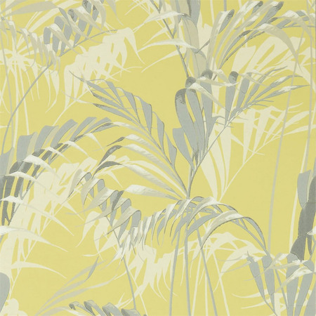 Palm House yellow - tapet - 10,05x0,52 m - fra Sanderson