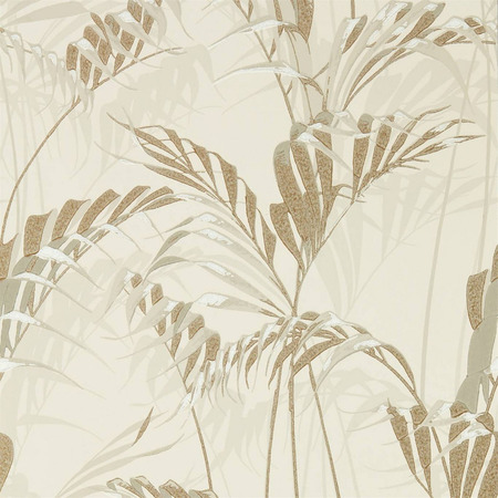 Palm House beige - tapet - 10,05x0,52 m - fra Sanderson